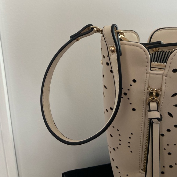 CLEO Beige and black handbag - Picture 8 of 11